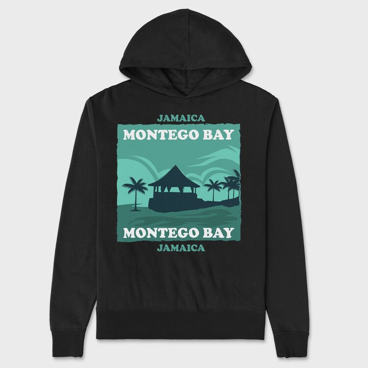 Montego Bay, Hanorac Oversize Barbati (Unisex)