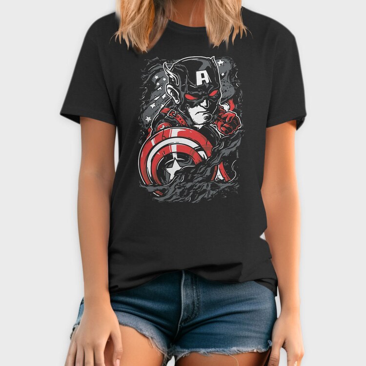 Captain America Shield 3, Tricou Barbati (Unisex)