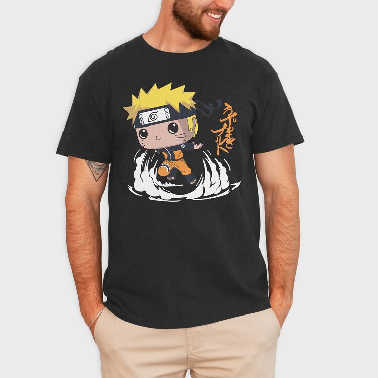 Funko Anime Naruto 2, Tricou Barbati (Unisex)