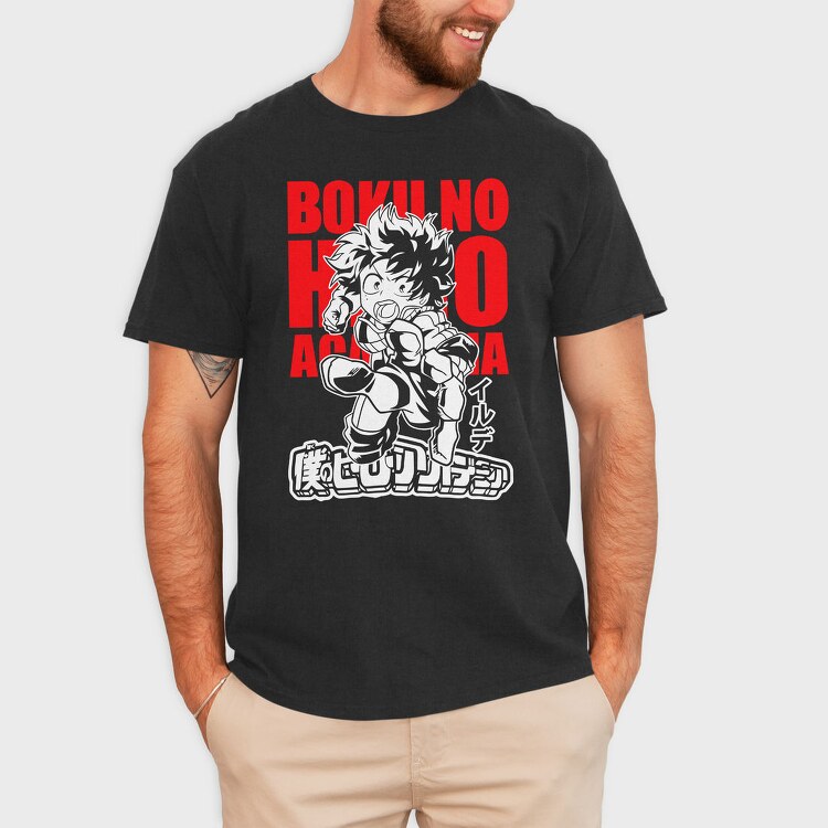 Boku No Hero Academia, Tricou Barbati (Unisex)