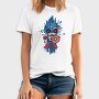 Captain America Skull, Tricou Barbati (Unisex)