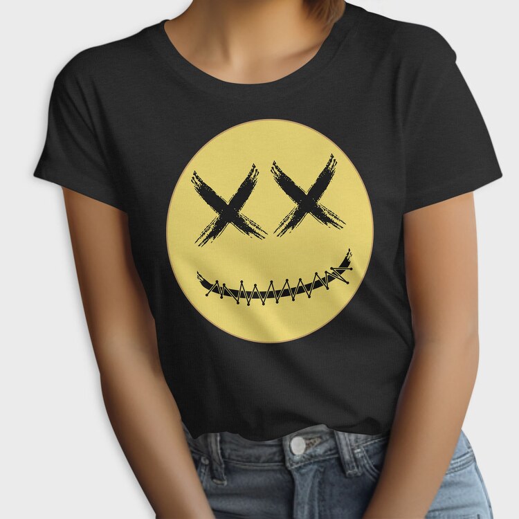 Smiley Skull, Tricou Femei