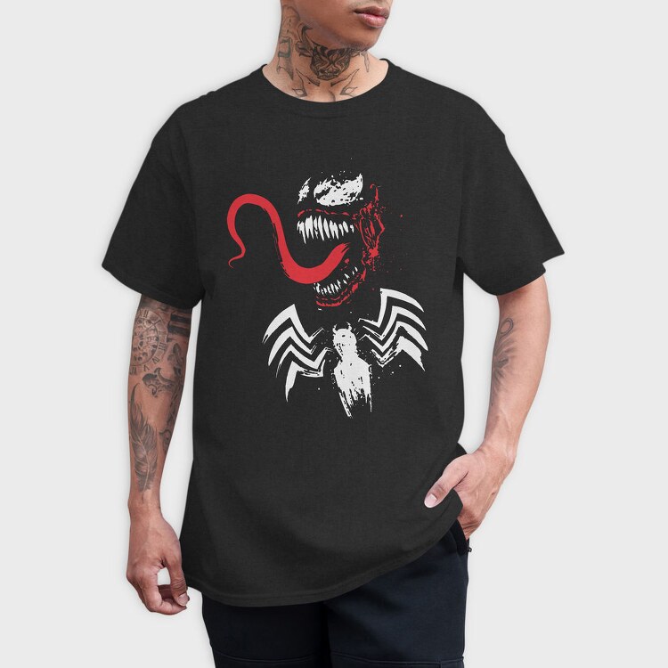 Snake Blood Splash, Tricou Barbati (Unisex)