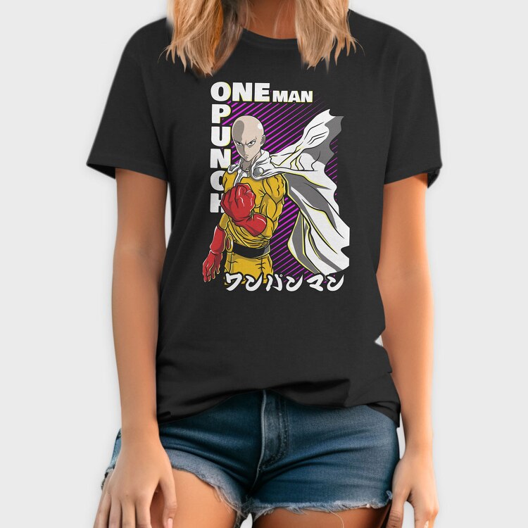 One Punch Man, Tricou Barbati (Unisex)