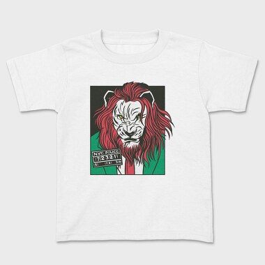 Tricou Copii, Lion Cartoon