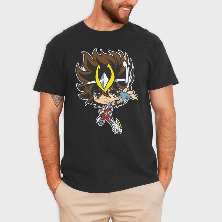 Funko Anime Saint Seiya Knights of the Zodiac, Tricou Barbati (Unisex)