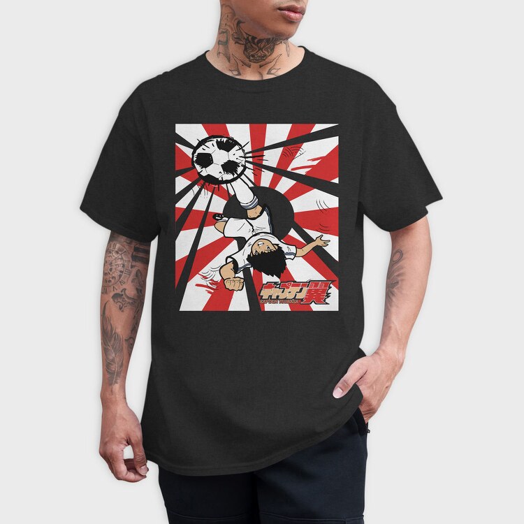 Captain Tsubasa Kick 1, Tricou Barbati (Unisex)