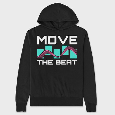 Move the Beat, Hanorac Oversize Barbati (Unisex)