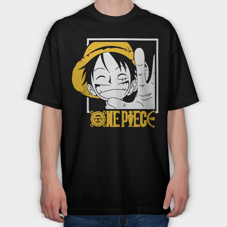 One Piece Pirate, Tricou Oversize Barbati (Unisex)