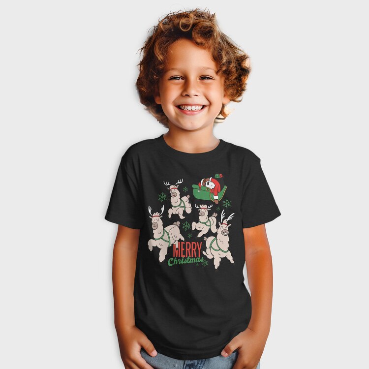 Reindeer Sleigh Ride, Tricou Copii
