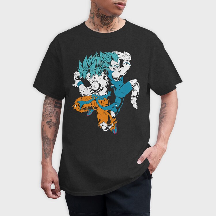 Super Saiyan Burst, Tricou Barbati (Unisex)