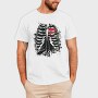 Ribs Heart Tattoo, Tricou Barbati (Unisex)