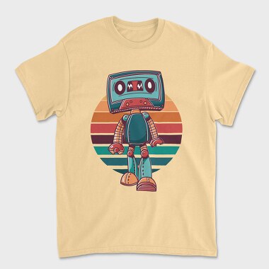 Tricou Barbati (Unisex), Cassette Robot