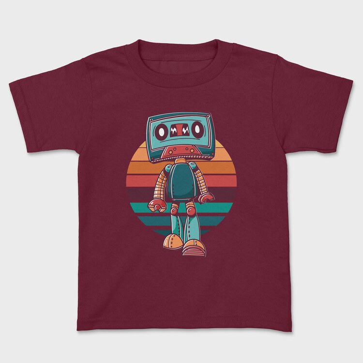 Tricou Copii, Cassette Robot