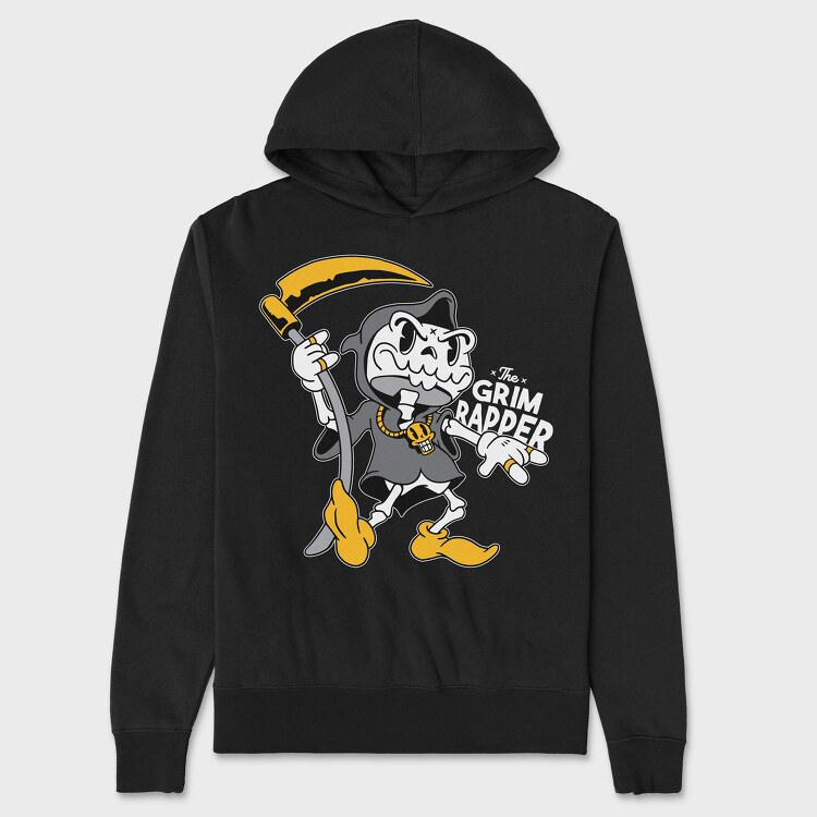 Grim Rapper, Hanorac Oversize Barbati (Unisex)