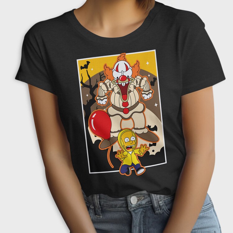 Clown Simpson Horror, Tricou Femei