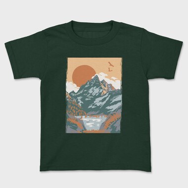 Vintage Mountain, Tricou Copii