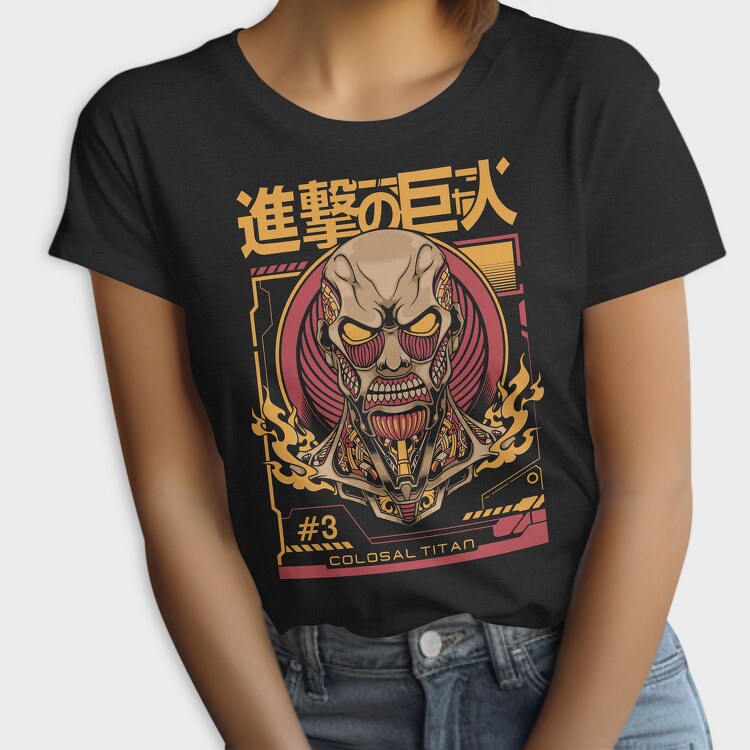 Colossal Titan Face, Tricou Femei