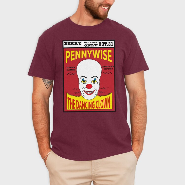 Pennywise Party Night, Tricou Barbati (Unisex)