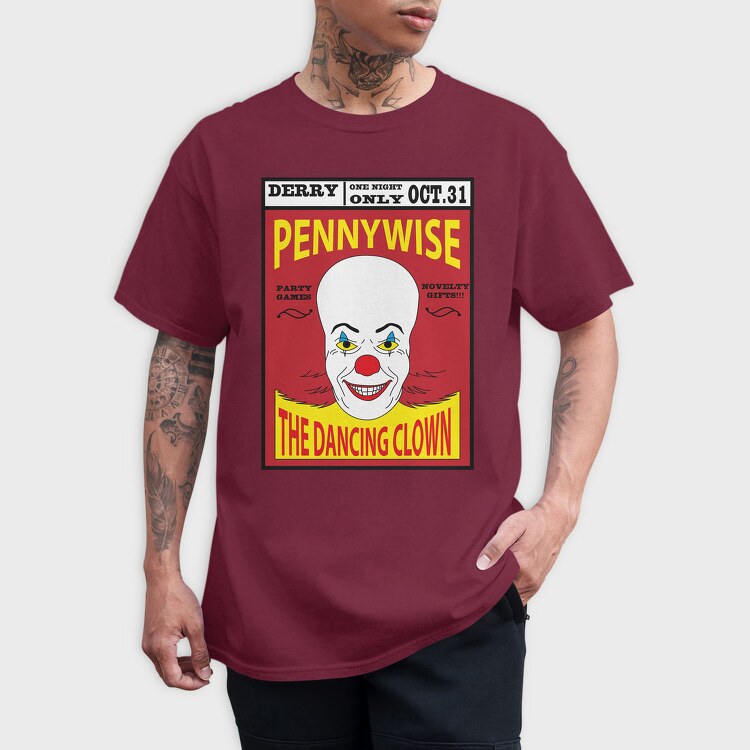Pennywise Party Night, Tricou Barbati (Unisex)