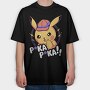 Pikachu Lightning Cap, Tricou Oversize Barbati (Unisex)