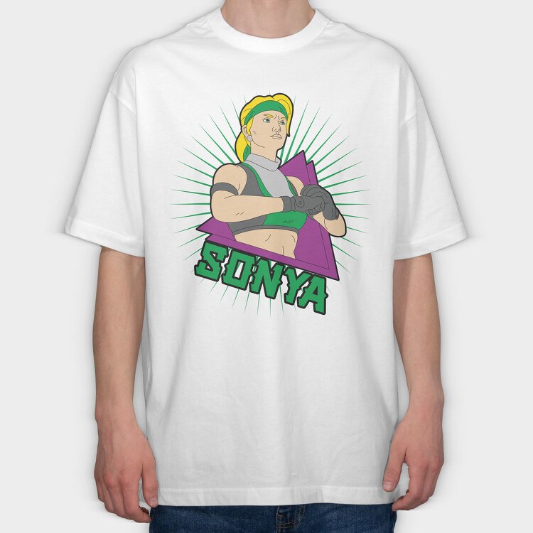 Sonya Power, Tricou Oversize Barbati (Unisex)