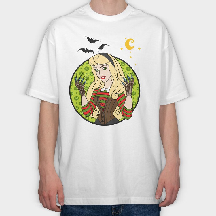 Halloween Nightmare, Tricou Oversize Barbati (Unisex)