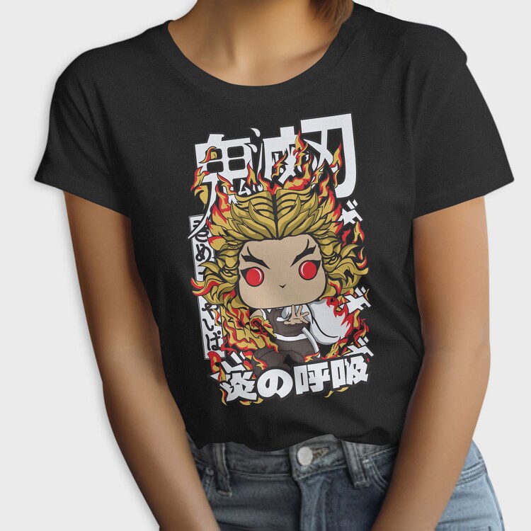 Funko Demon Slayer Kyojuro Rengoku, Tricou Femei