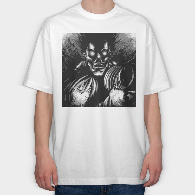 Dark Clown Girl, Tricou Oversize Barbati (Unisex)