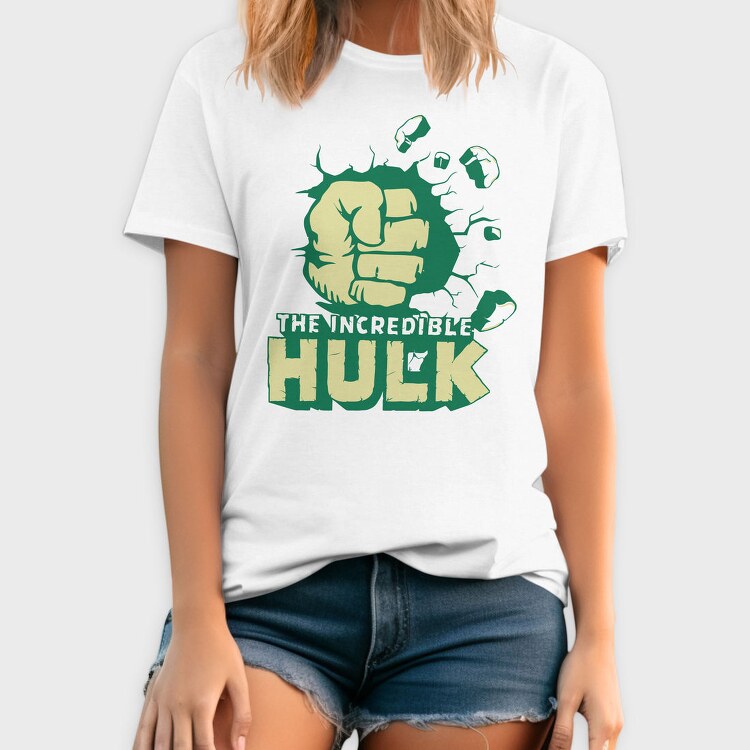 The Incredible Hulk Fist, Tricou Barbati (Unisex)