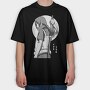 Soul Eater Sword, Tricou Oversize Barbati (Unisex)