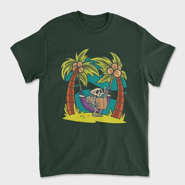 Skull Hamac, Tricou Barbati (Unisex)
