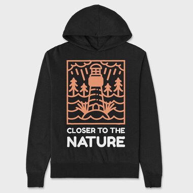 Closer to the Nature, Hanorac Oversize Barbati (Unisex)