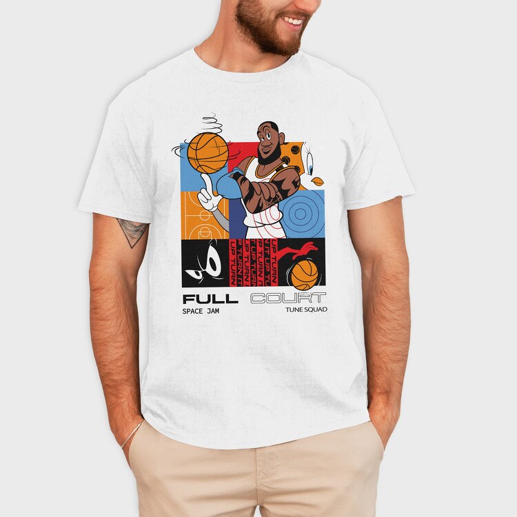 Space Jam Lebron, Tricou Barbati (Unisex)