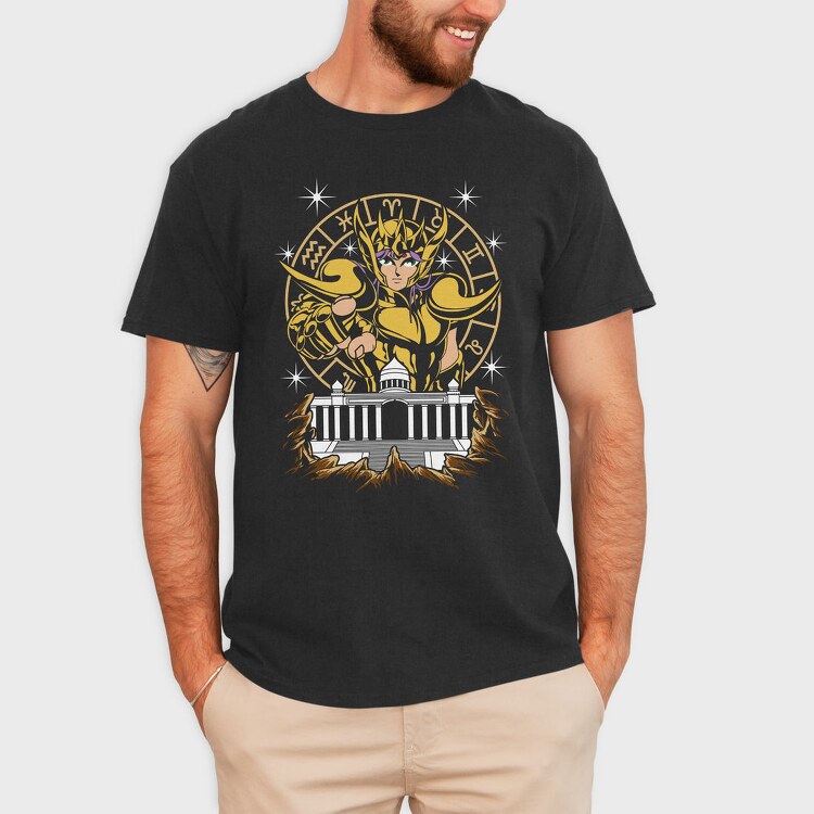 Saint Seiya Golden Bull, Tricou Barbati (Unisex)