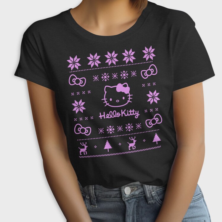 Hello Kitty Snowflake, Tricou Femei