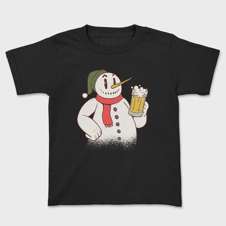 Snowman Beer, Tricou Copii