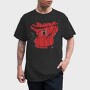 Red Rose Burst, Tricou Barbati (Unisex)