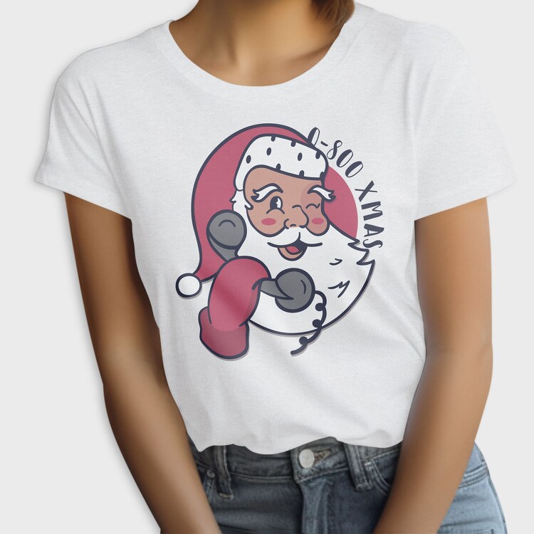 Santa Boxing Xmas, Tricou Femei
