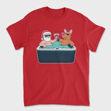 Jacuzzi Christmas, Tricou Barbati (Unisex)