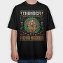 Thunder Ho Ho Ho, Tricou Oversize Barbati (Unisex)
