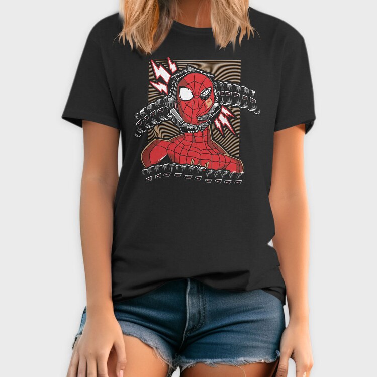 Spiderman Lightning Strike, Tricou Barbati (Unisex)