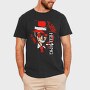 Red Skull Monowolf, Tricou Barbati (Unisex)