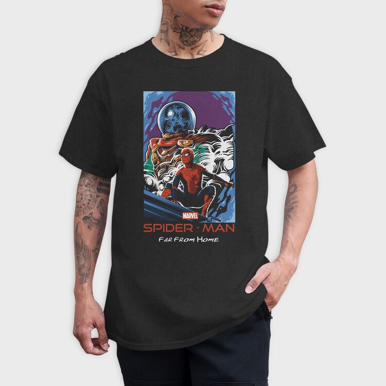 Spiderman Marvel, Tricou Barbati (Unisex)