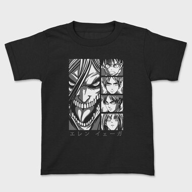 Tricou Copii, Attack on Titan 18