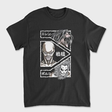 Attack on Titan 47, Tricou Barbati (Unisex)