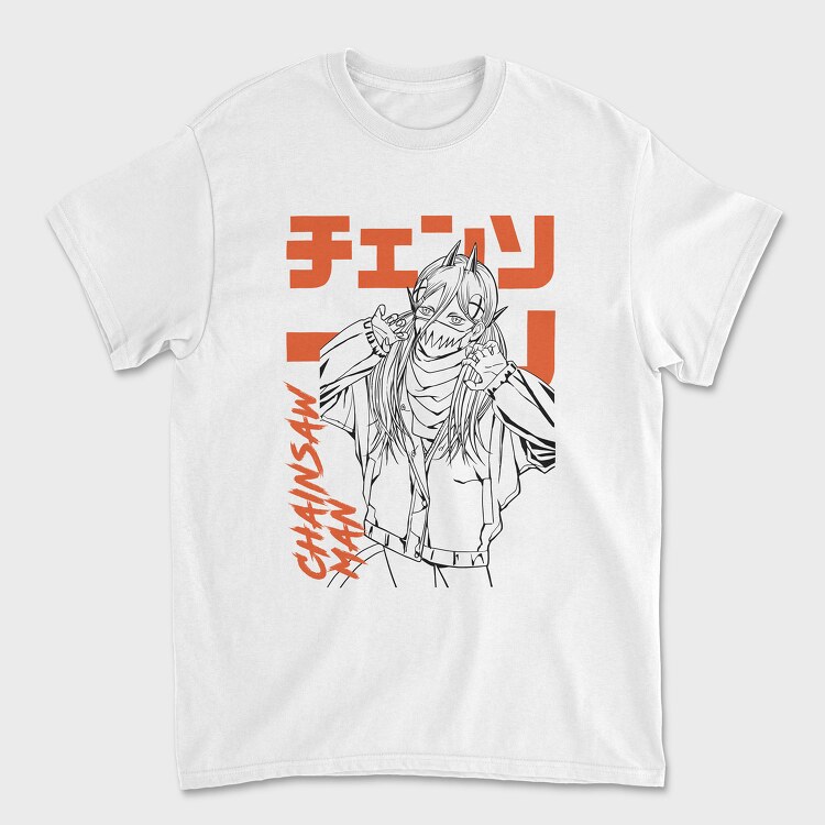 Tricou Barbati (Unisex), Chainsaw Man 9