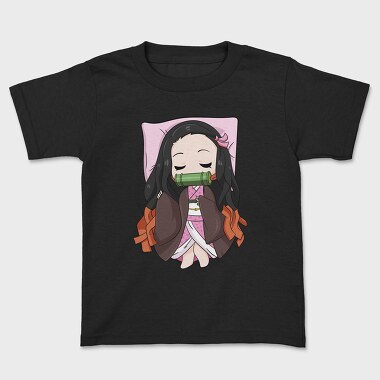 Tricou Copii, Demon Slayer Pillow 1