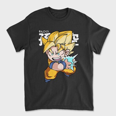 Funko Anime Son Goku Dragon Ball Z, Tricou Barbati (Unisex)