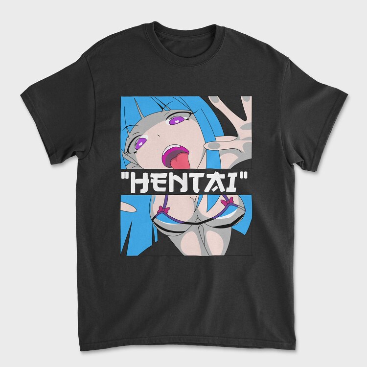 Tricou Barbati (Unisex), Hentai 4